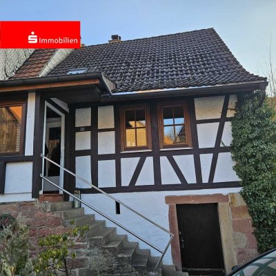 Wohnen in einem denkmalgeschützten Fachwerkdoppelhaus - wo andere Urlaub machen