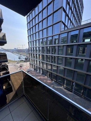 Charmantes 1-Zimmer Apartment im Mainzer Zollhafen mit Blick auf den Hafen