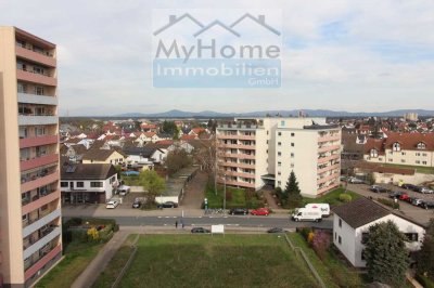 Sehr schöne sonnige und ruhig gelegene 3 Zimmer-Wohnung mit Balkon in Lampertheim zu verkaufen.