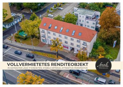 Kapitalanlage mit Substanz: Vollvermietetes Wohn- und Geschäftshaus Berliner Straße mit Stellplätzen