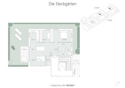 Die Steckgärten - Wohnung A5