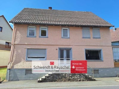 EFH mit Maschinenhalle in Ulrichstein