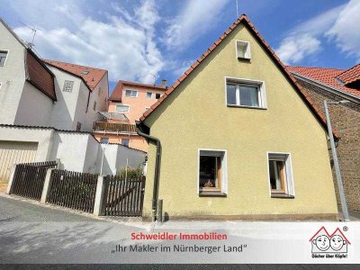 "Klein, aber fein": Einfamilienhaus für 2-3 Personen in der Laufer Altstadt (Modernisierungsbedarf)