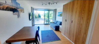 modern möbilierte 1-Zimmer-Wohnung
