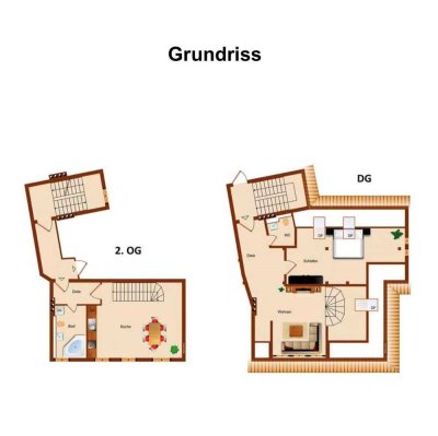 Hochwertig möblierte 3-Zimmer-Wohnung mit 2 Bädern, S-Bahn fußläufig – ruhige grüne Lage in Panketal