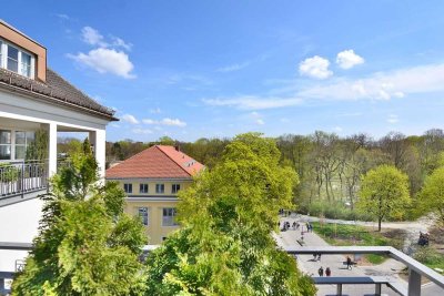 Beeindruckende Dachterrassenwohnung direkt am Englischen Garten.