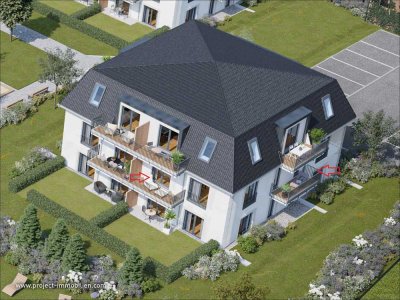 Neubau 2023 – 4 Zi. – 2 Balkone – Fußbodenheizung – Hochwertige Ausstattung - EBK