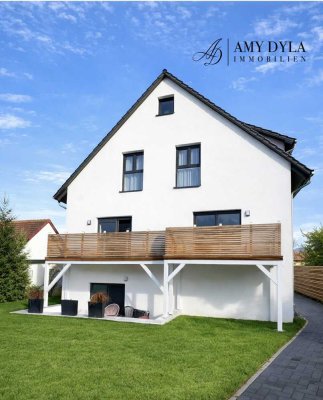 2-Zimmer-Wohnung im Neubauzustand mit Terrasse