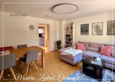 Moderne helle 3-Zimmer-Wohnung im sanierten Altbau in zentraler Lage
