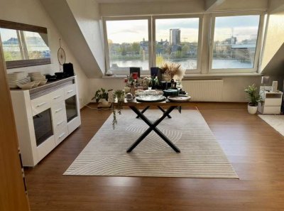 Attraktive 3-Zimmerwohnung mit Rheinblick in Koblenz-Pfaffendorf