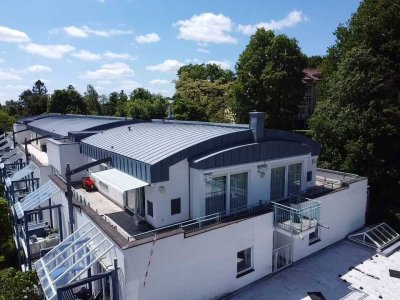 Exklusiv - Penthouse - 90qm Dachterrasse - Weitblick