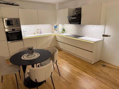 Moderne 2-Zimmer-Neubauwohnung mit Eigengarten in Großjedlersdorf – voll möbliert – 1210 Wien