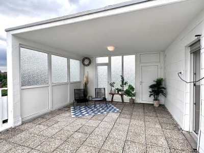 Exklusive Penthousewohnung mit XXL-Dachterrasse samt Loggia - provisionsfrei, einzugsbereit