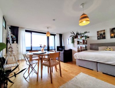 Köln Weiden: Gepflegtes Appartement mit großem Balkon in ruhiger Wohnlage