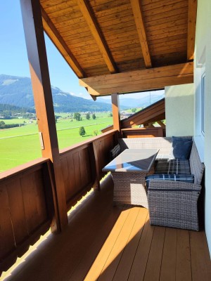 Neubauwohnung mit Balkon und Garten in Kirchberg
