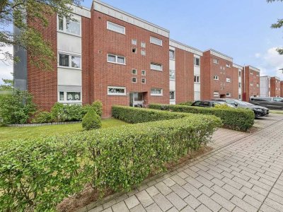 Weeze: Gepflegte 4-Zimmer-Wohnung im 1. Obergeschoss mit Balkon