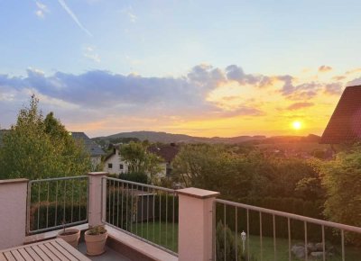 Exklusives Einfamilienhaus mit beeindruckender Architektur und Fernblick in Toplage von Modautal