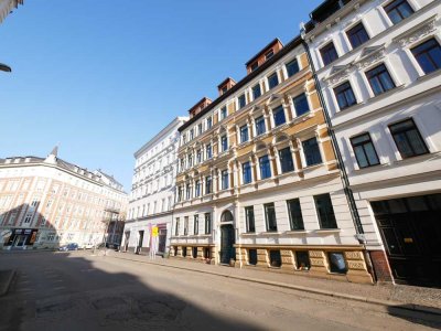 Stilvolle Altbauwohnung mit Balkon in gefragter Lage von Leipzig