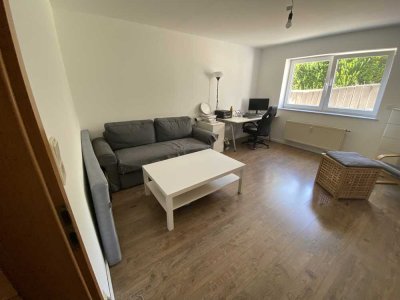 Schöne 2-Raum-Souterrain-Wohnung mit Südausrichtung und Einbauküche in Windhagen