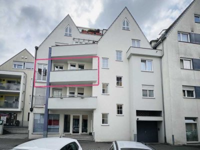 73207 Plochingen: moderne teilsanierte 3,5-Zi-Wohnung /
2.OG / 2 Balkone / TG-Stpl. / Stadtmitte