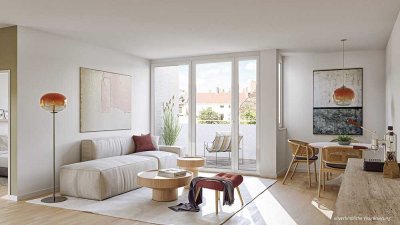 Helle und moderne 2-Zimmer-Neubauwohnung im schönen Leipzig