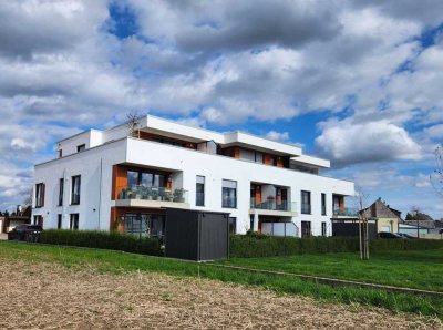 Moderne Neubau-Eigentumswohnung in Unterbruch mit ländlichem Ausblick