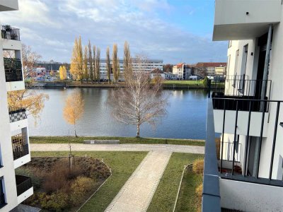 Möchtest Du endlich ankommen? Moderne 2-Zimmer-Wohntraum in Spreenähe und Balkon