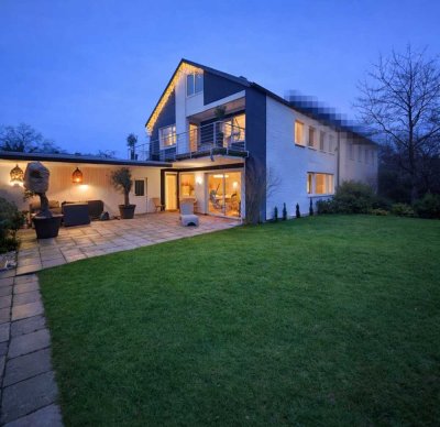 „Luxus-Villa Bonn Venusberg – möbliert, Sauna, Garten, Garage | sofort bezugsbereit