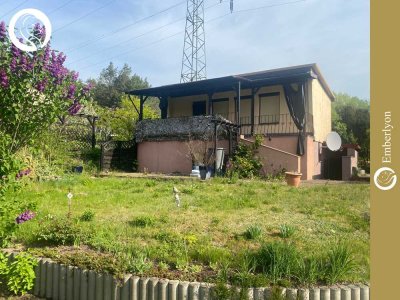Pachtgrundstück mit Bungalow am See im Speckgürtel
