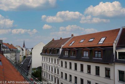 TRAUMHAFTE SINGLE- DG-WOHNUNG ÜBER DEN DÄCHERN VON LEIPZIG
