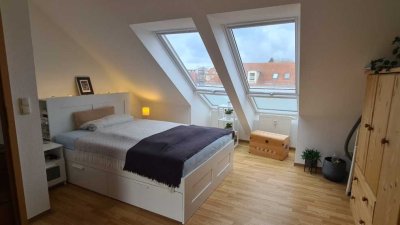 Helle 1-Zimmer-Wohnung mit Einbauküche in Greifswald