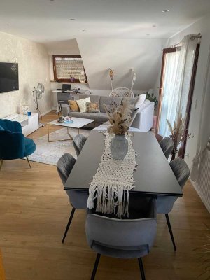 Helle 3-Zimmer-Dachgeschosswohnung mit Terrasse in Filderstadt-Sielmingen
