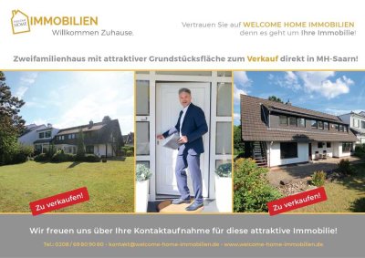 Charmante Zweifamilienhaus mit attraktive Grundstücksfläche direkt in Mülheim-Saarn!