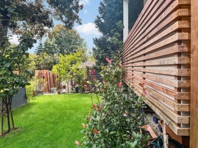 3 Zimmer mit eigenem Garten