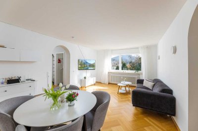 Liebevoll-gepflegte 2-Zimmer-Wohnung in Innenstadt-Lage mit exzellentem Blick