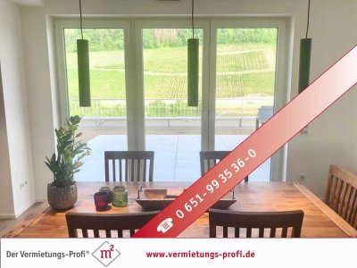 Ultimativer Luxus in Nittel: 3-Zimmer-Penthouse-Wohnung mit riesiger Dachterrasse, voll möbliert und