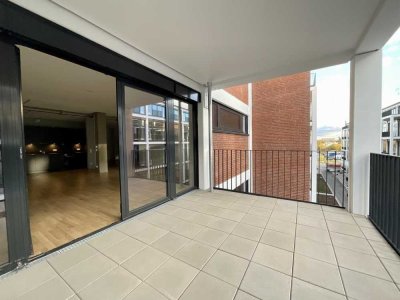 Grosszügige 2-Zimmer-Loft-Wohnung in Bremen (Tabakquartier). Wohnen mit Industriedesign
