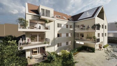 Schöne 2,5 Zimmer Wohnung verteilt auf 54 m² mit Balkon