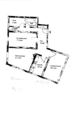 Helle, freundliche 3,5 Zimmerwohnung in Obergiesing
