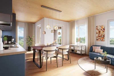 Gesundes Wohnen vor den Toren Münchens – 2-Zimmer inkl. Küche im HOKI Living Holzkirchen