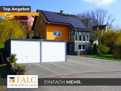 Autarkes Einfamilienhaus mit XXL Grundstück und Doppelgarage! - FALC Immobilien Heilbronn