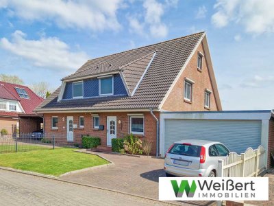 Ländliche Ruhe trifft Familienkomfort 
– Doppelhaushälfte mit 5 Zimmern, Garage und Blick auf die F