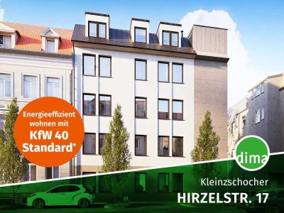 KfW-40-Neubau: Appartement als ideale Kapitalanlage mit sep. Küche, FBH, Parkett, Aufzug u.v.m.