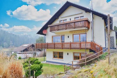 Mieterfrei ab Aug.,  3 Fam.haus, renoviert, ruhig, Waldrand, Heizung 2018, PV + Speicher, Garagen
