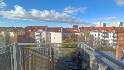 3-Raum-DG-Wohnung mit Balkon in Erfurt