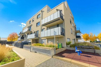 Neuwertige Wohnung mit Balkon und 2 Tiefgaragenstellplätzen in begehrter Lage von Rödermark!