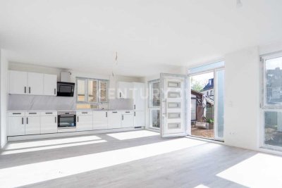 Moderne 4-Zimmer Erdgeschosswohnung mit eigenem Garten und optionalem Zusatzbereich