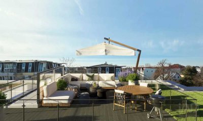 Bezugsfrei ab Juli! Großzügige  4-Zimmer-Penthouse-Wohnung mit einer Dachterrasse