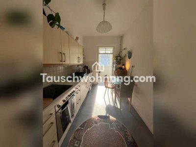 Tauschwohnung: 3 Raumwohnung mit Wintergarten in Holzhausen für Familie/WG