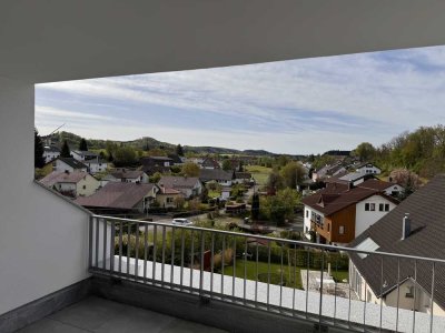 Penthouse 5-Zimmer-Wohnung mit Balkon und überdachter Dachterrasse 
 und EBK in Bad Waldsee